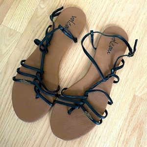 Volcom strappy sandals